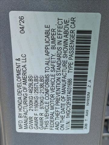 New 2026 Honda Accord Sport image 17