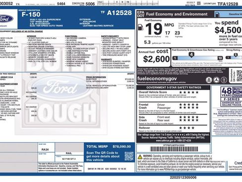 New 2026 Ford F150 Platinum w/ Equipment Group 701A Base image 5