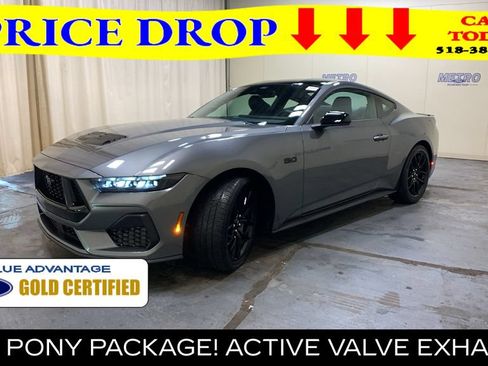 Certified 2025 Ford Mustang GT Premium w/ Mustang Nite Pony Package RWD image 36