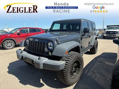 Used 2017 Jeep Wrangler Unlimited Sport w/ Quick Order Package 23S image 3