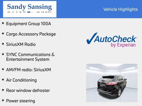Used 2019 Ford Edge SE w/ SE Fleet Driver's Package FWD image 7