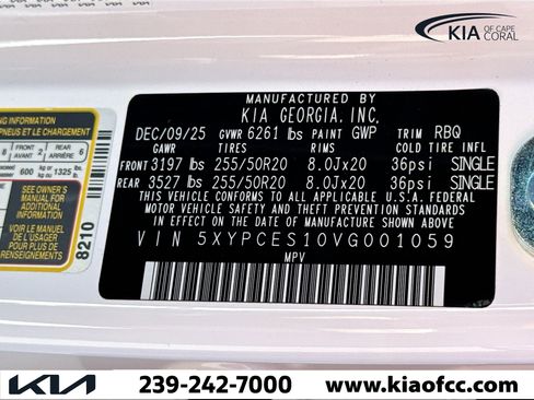 New 2027 Kia Telluride EX image 45