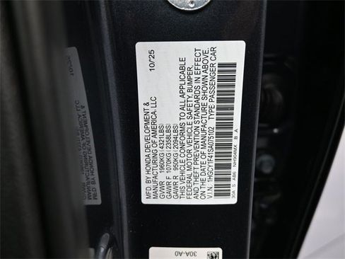 New 2025 Honda Accord SE image 10