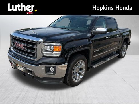 Used 2014 GMC Sierra 1500 SLT w/ SLT Crew Cab Value Package AWD/4WD image 1