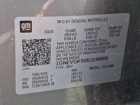 Used 2024 Chevrolet Traverse LT AWD/4WD image 20