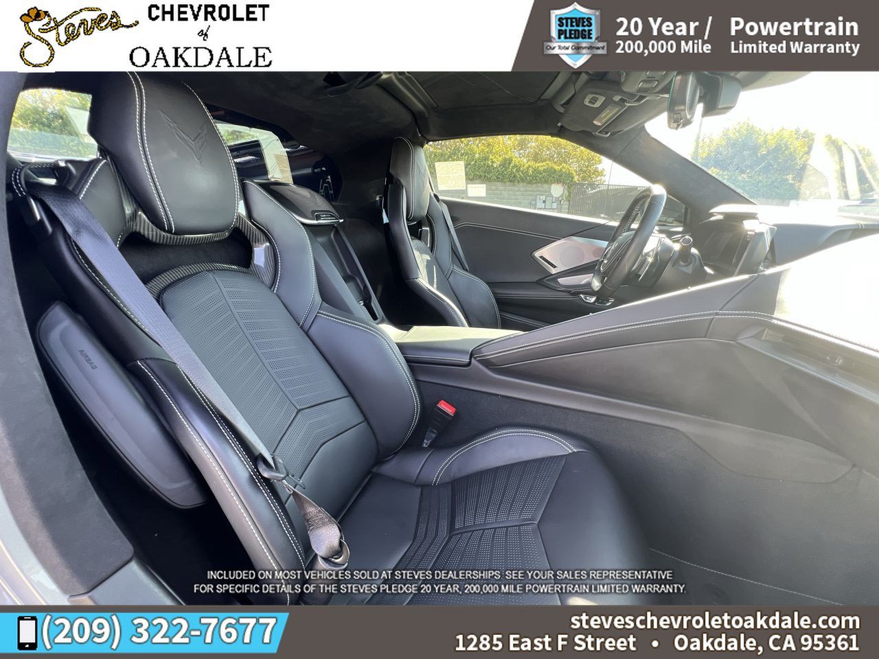 Certified 2022 Chevrolet Corvette Stingray Premium Cpe w/ Z51 Performance Package RWD image 28