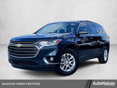 Certified 2021 Chevrolet Traverse LT image 1
