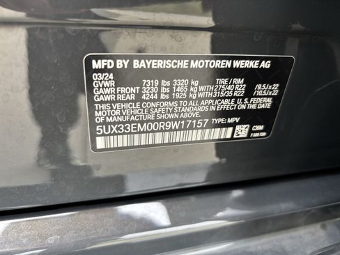 Certified 2024 BMW X7 M60i w/ Executive Package AWD/4WD image 37