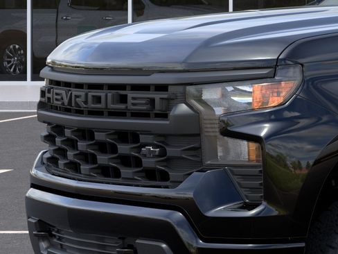 New 2026 Chevrolet Silverado 1500 Custom w/ Turbomax Blackout Package RWD image 37
