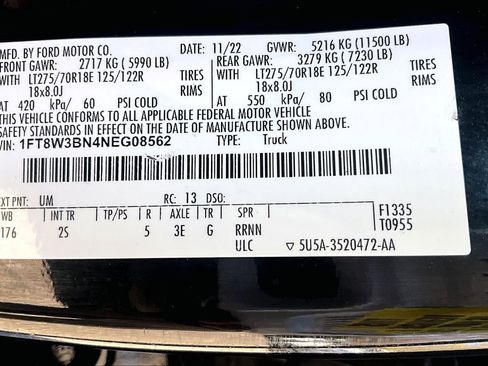 Used 2022 Ford F350 XLT w/ XLT Premium Package image 23