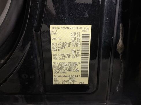 Used 2017 Nissan NV 3500 S w/ Power Package image 24