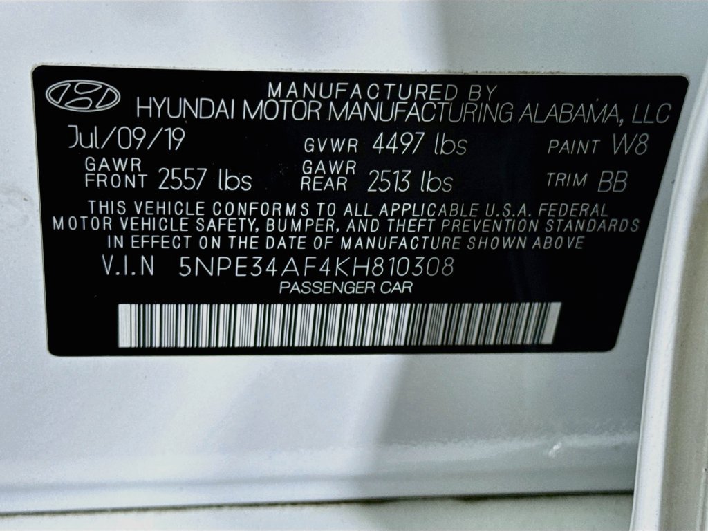 Used 2019 Hyundai Sonata SEL w/ Winter Weather Package FWD image 34