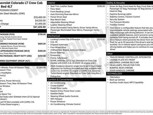 Used 2022 Chevrolet Colorado LT w/ Luxury Package image 2