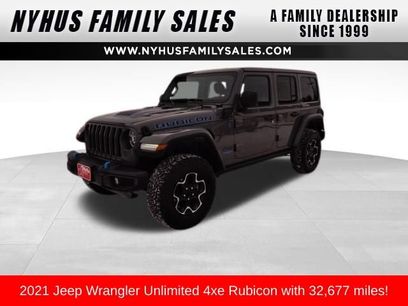 Used 2021 Jeep Wrangler Unlimited Rubicon 4xe w/ Cold Weather Group