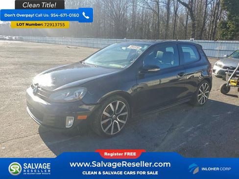 Used 2012 Volkswagen Golf 2-Door image 1
