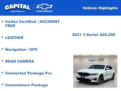 Used 2021 BMW 330i Sedan w/ Convenience Package image 4