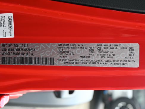 Used 2025 Jeep Wrangler Unlimited Rubicon 4xe w/ Safety Group AWD/4WD image 36