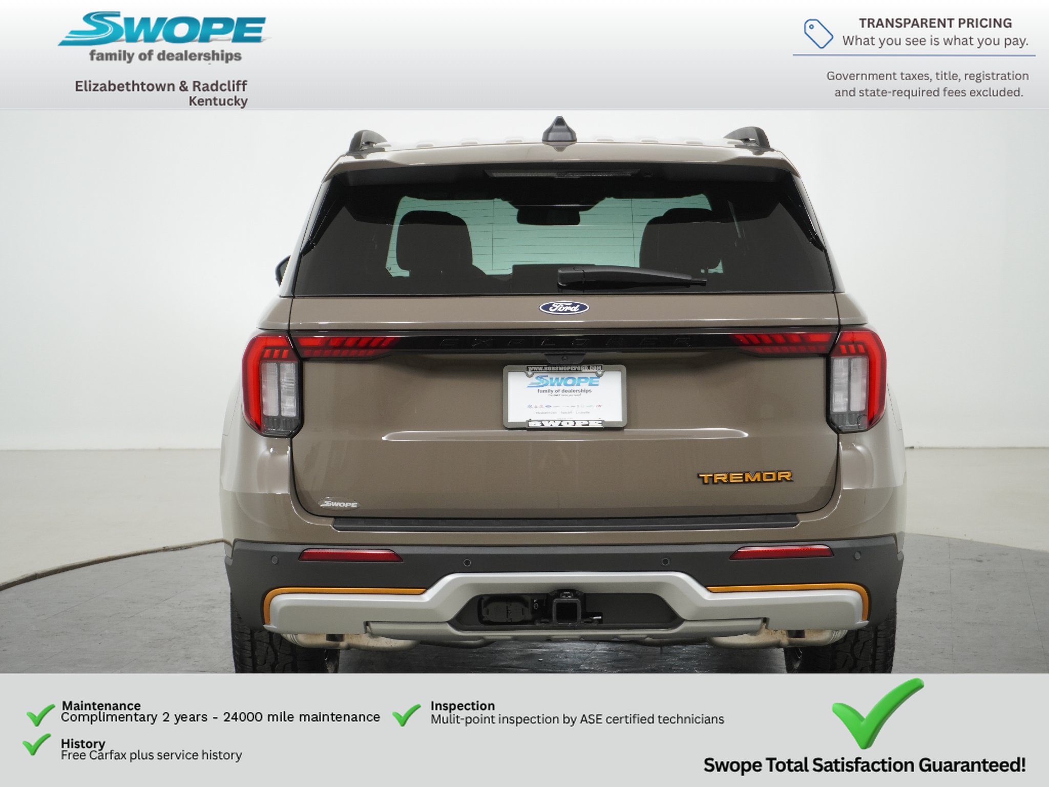 New 2027 Ford Explorer Tremor w/ Tremor Convenience Package AWD/4WD image 4