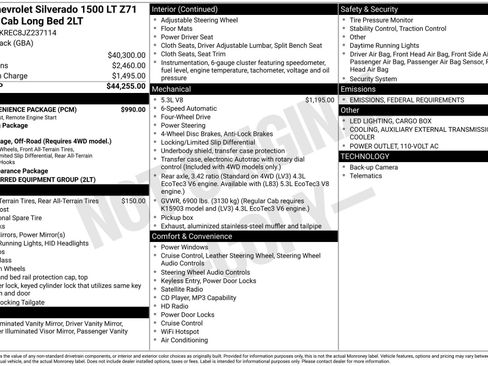 Used 2018 Chevrolet Silverado 1500 LT w/ LT Convenience Package image 5