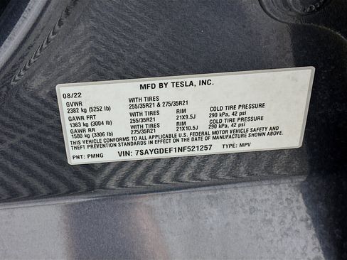 Used 2022 Tesla Model Y Performance AWD/4WD image 12