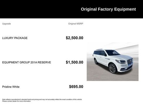 Used 2020 Lincoln Navigator Reserve w/ Luxury Package image 9