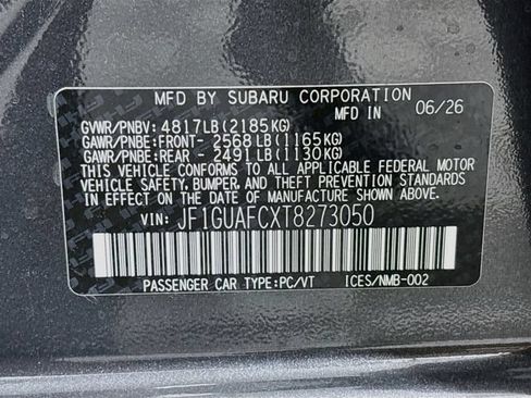 New 2026 Subaru Impreza 2.0i Sport AWD/4WD image 31