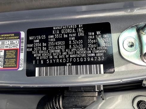 New 2025 Kia Sorento SX image 15