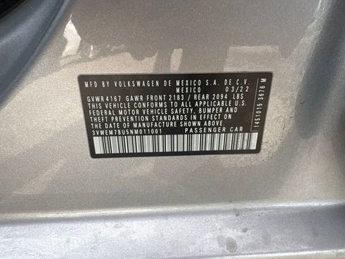Used 2022 Volkswagen Jetta SE FWD image 7