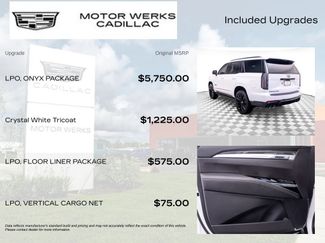 Certified 2025 Cadillac Escalade V w/ LPO, ONYX Package AWD/4WD video 4