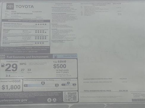 New 2025 Toyota RAV4 XLE image 25