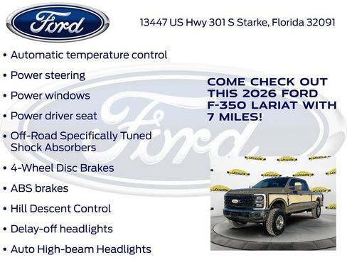 New 2026 Ford F350 Lariat image 25