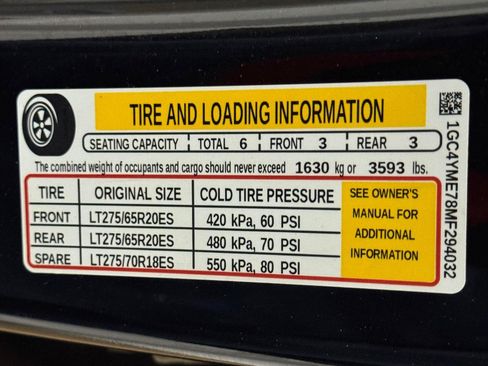 Used 2021 Chevrolet Silverado 2500 Custom w/ Custom Value Package AWD/4WD image 23
