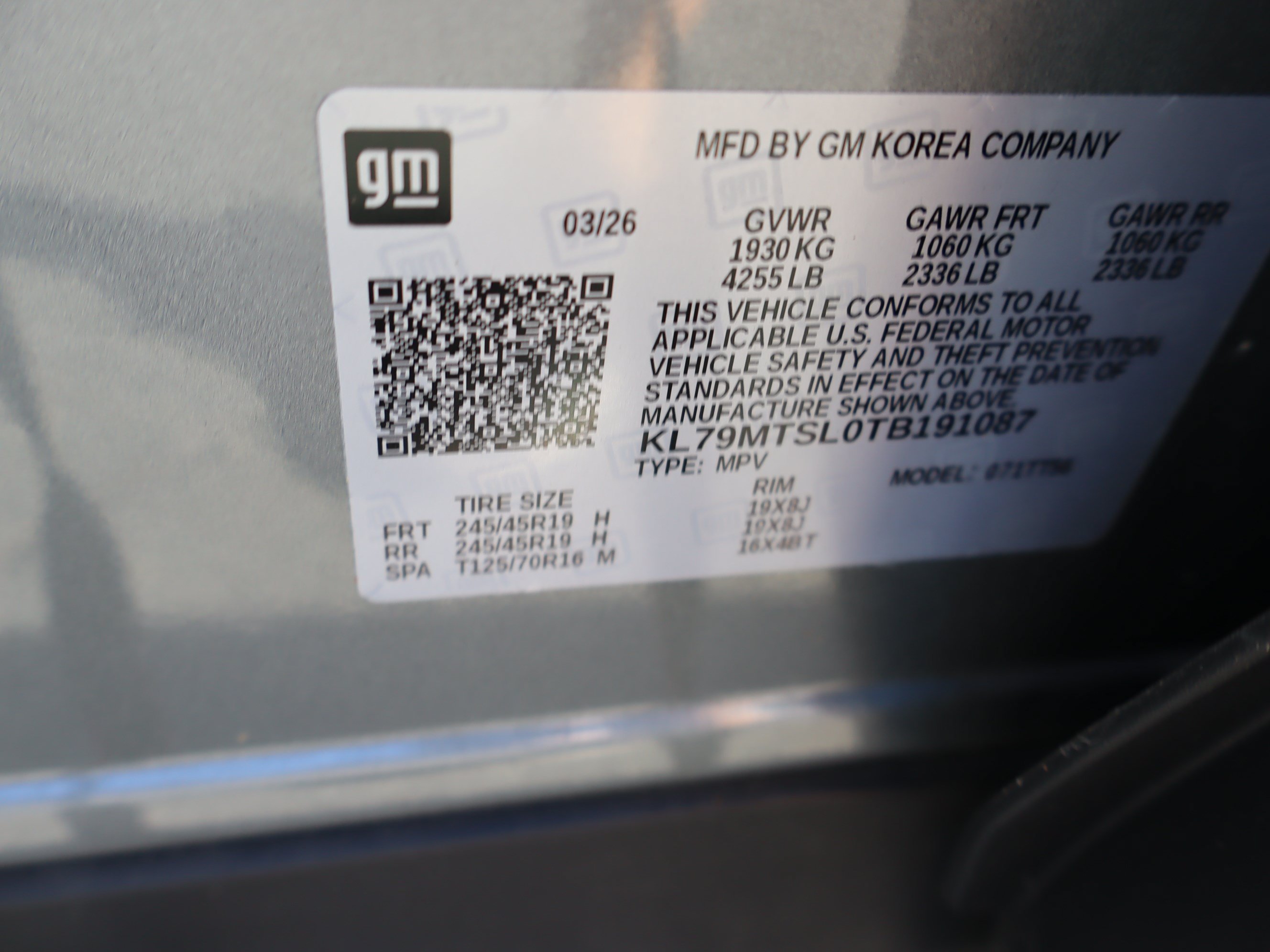 Used 2026 Chevrolet TrailBlazer RS w/ Convenience Package FWD image 43