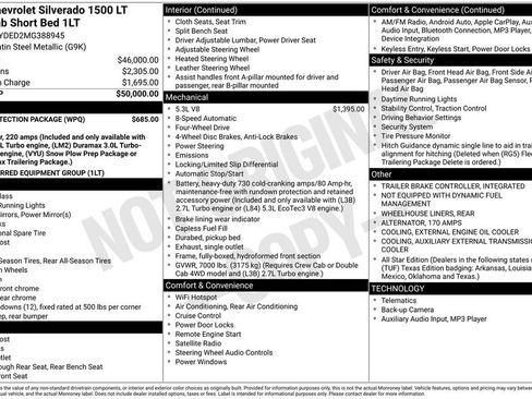 Used 2021 Chevrolet Silverado 1500 LT w/ Bed Protection Package image 2