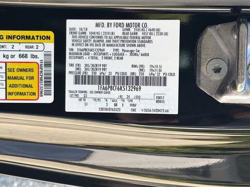 Used 2019 Ford Mustang GT Premium w/ Performance Package - Level 2 RWD image 39