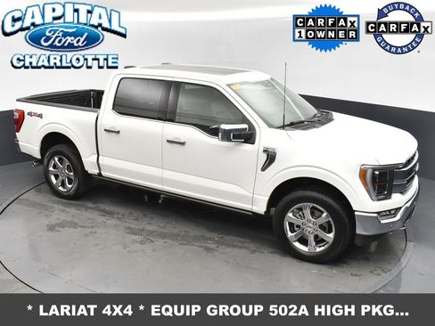 Used 2022 Ford F150 Lariat w/ Equipment Group 502A High image 24