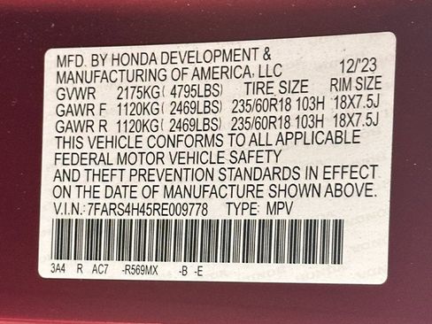 Used 2024 Honda CR-V EX image 49