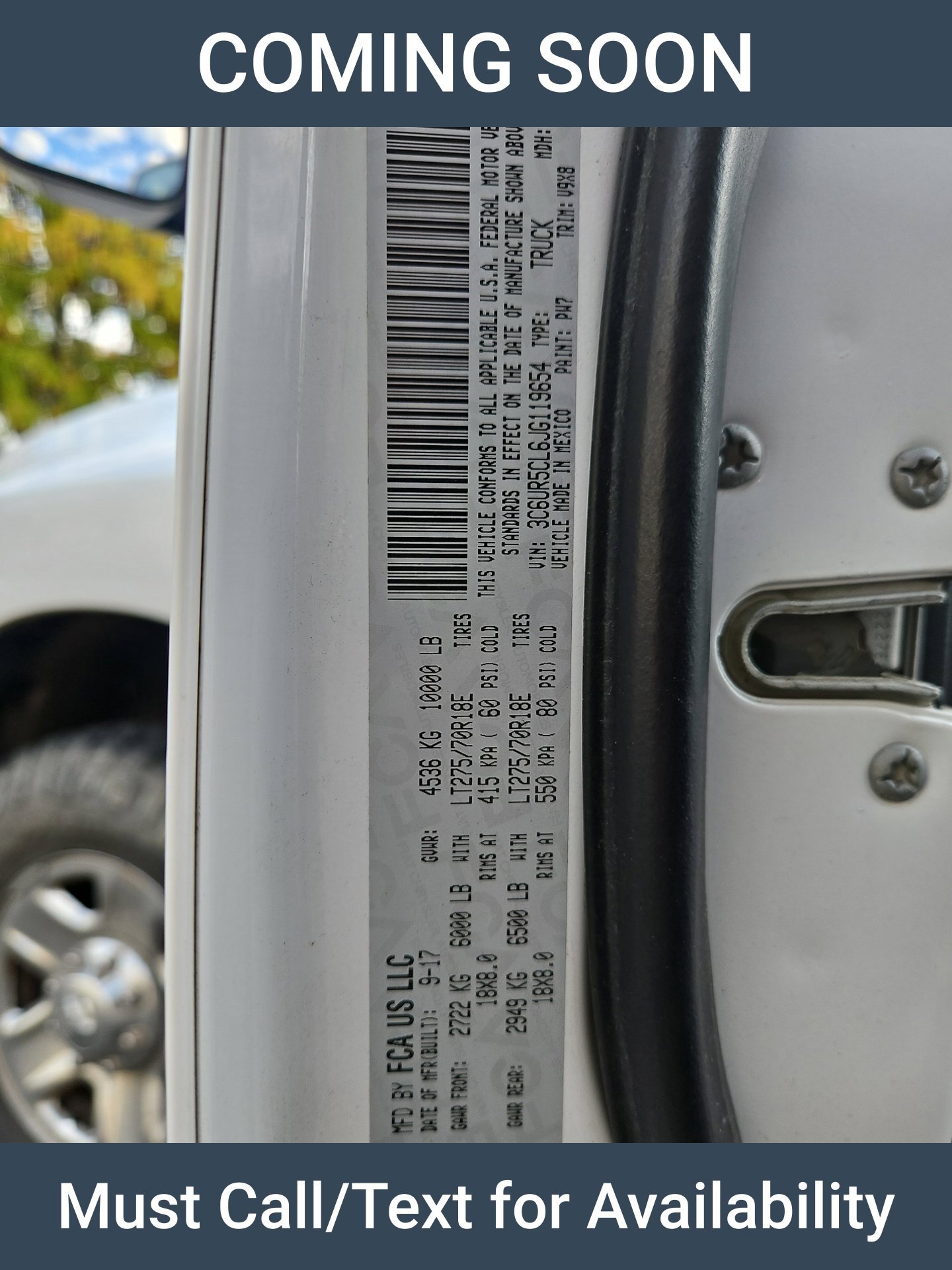 Used 2018 RAM 2500 Tradesman w/ Chrome Appearance Group AWD/4WD image 9