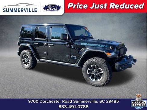 Used 2024 Jeep Wrangler Unlimited Rubicon 4xe image 1