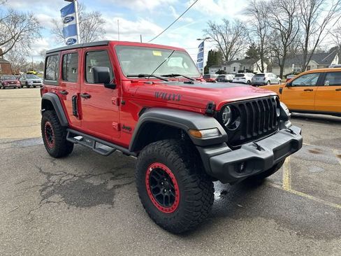 Used 2020 Jeep Wrangler Unlimited Willys image 11
