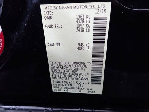 Used 2019 Nissan Altima 2.5 SV image 38