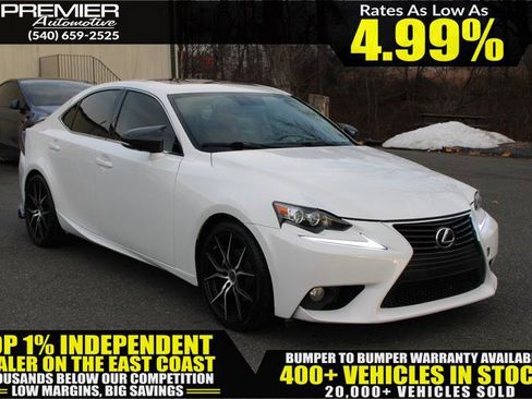 Used 2014 Lexus IS 250 AWD w/ Luxury Package w/Brown Wood image 1