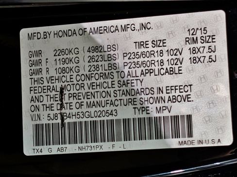 Used 2016 Acura RDX AWD w/ Technology Package image 58
