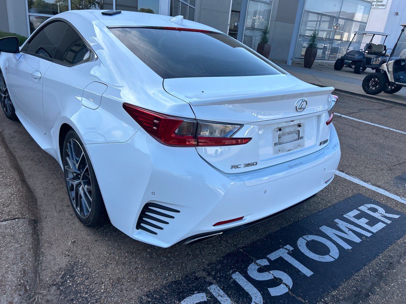Used 2015 Lexus RC 350 w/ F Sport w/Summer Tires RWD image 26