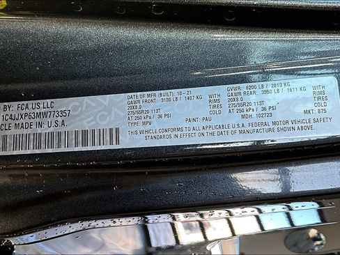 Used 2021 Jeep Wrangler Unlimited Sahara 4xe w/ Cold Weather Group image 36