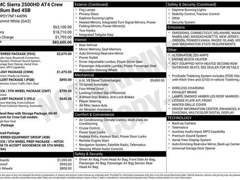 Used 2022 GMC Sierra 2500 AT4 w/ AT4 Preferred Package image 6