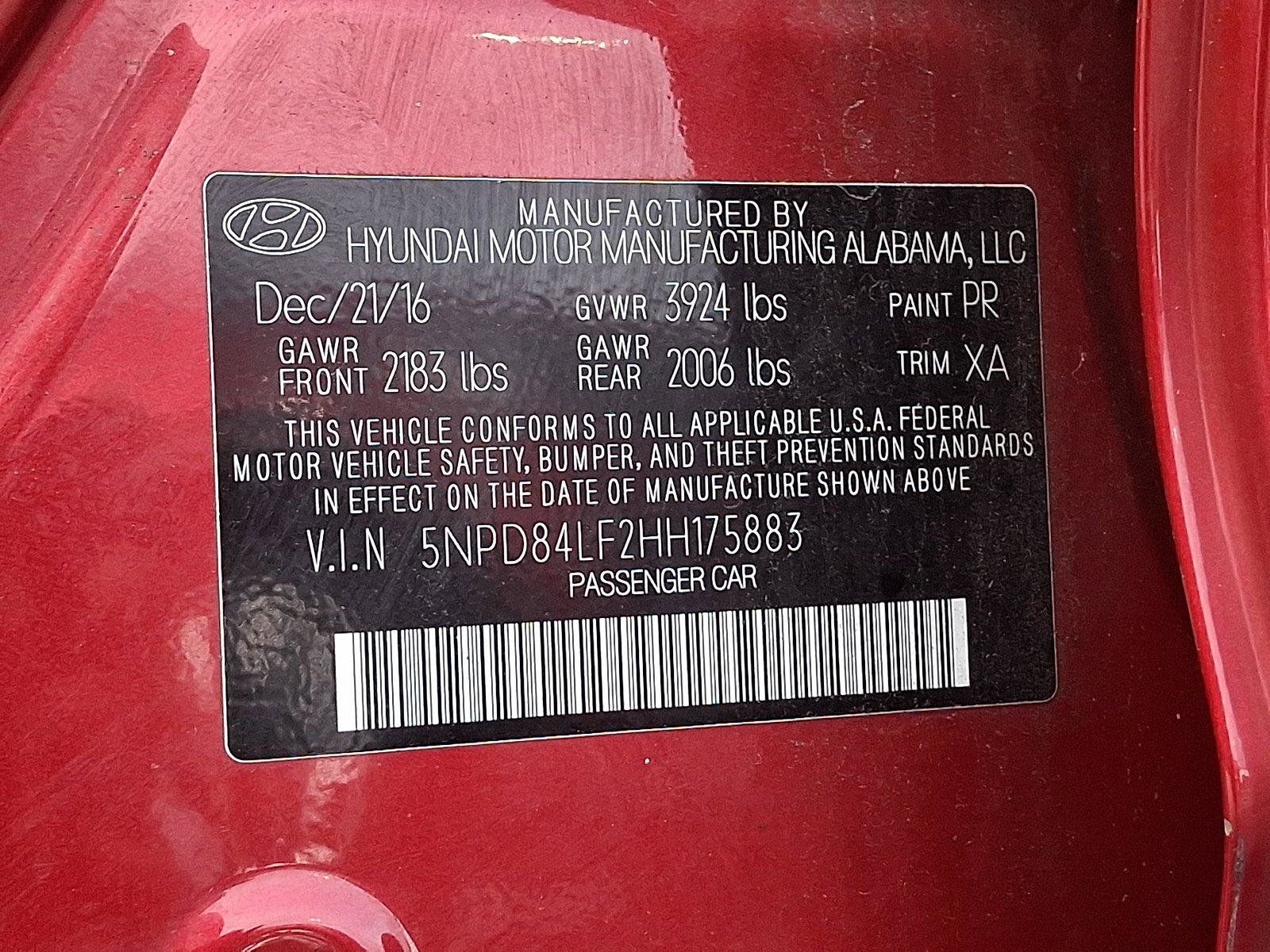 Used 2017 Hyundai Elantra SE FWD image 27