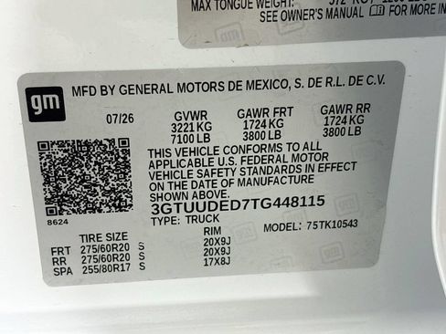 New 2026 GMC Sierra 1500 SLT w/ SLT Premium Package AWD/4WD image 33