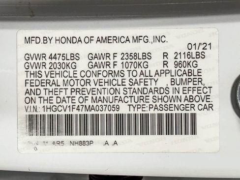 Used 2021 Honda Accord Sport Special Edition image 30