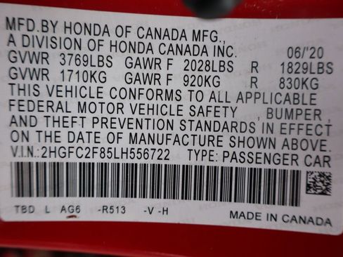 Used 2020 Honda Civic Sport image 46